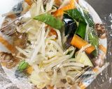 レンジ簡単きな粉中濃ポン照焼甘酢酢豚作り方12写真