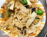 レンジ簡単きな粉和風味噌パスタ味甘酢酢豚作り方16写真