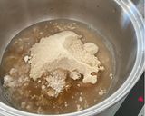 餡子入り　わらび餅最中　もなかの皮使用作り方4写真