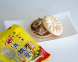 餡子入り　わらび餅最中　もなかの皮使用作り方12写真