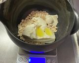 フライパンでオートミールピザ作り方1写真
