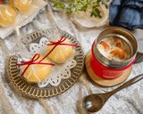95℃ 米粉のたまご蒸しパン：ふっくら作り方31写真