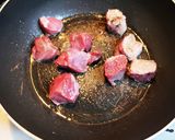 簡単！！馬肉すじのステーキ️️꙳⟡作り方2写真