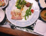 松山揚げと白ねぎの味噌汁作り方3写真