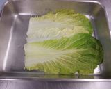 白菜と豚ミンチのはさみ蒸し作り方1写真