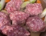 お子様にもオススメ柔らか豚肉団子の豚汁作り方1写真