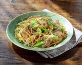 低糖質 大豆麺でつくる焼きそば作り方3写真