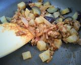 【給食レシピ】なすのミートグラタン作り方6写真