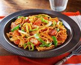 低糖質 大豆麺で作るナポリタン作り方2写真