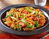 低糖質 大豆麺で作るナポリタン作り方3写真