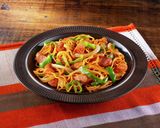 低糖質 大豆麺で作るナポリタン作り方4写真