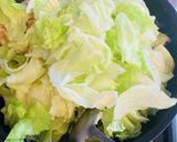 冷凍ご飯で●＼大盛り／レタスチャーハン作り方8写真