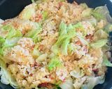 冷凍ご飯で●＼大盛り／レタスチャーハン作り方9写真