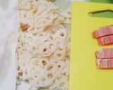 れんこんペッパーレモン★お弁当★作り置き作り方1写真