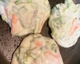 韓国料理☆米粉でチヂミ☆カンタン便利作り方4写真
