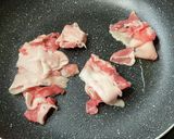 豚肉塩ダレ（白ネギ＋青小ネギ）丼作り方4写真