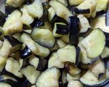 ばあばの簡単 茄子の辛子味噌 ご飯お供作り方4写真