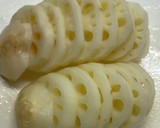 はがれにくい！蓮根のはさみ焼き作り方1写真