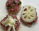 はがれにくい！蓮根のはさみ焼き作り方3写真