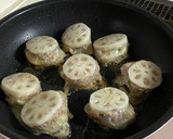はがれにくい！蓮根のはさみ焼き作り方10写真