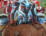 ミルクレープアレンジ♡ウルトラマンケーキ作り方6写真