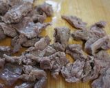 牛すじ肉とマンゴーの甘辛カレー作り方7写真