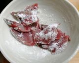 かつおの竜田揚げ（ガーリック醤油）作り方2写真