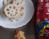 れんこんと納豆の和え物作り方1写真