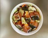 レンジで簡単！鮭の中華蒸し作り方2写真