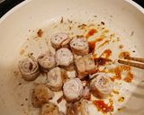 信玄巻き風チーズのせ作り方6写真