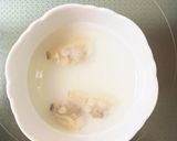 5分|貝と豆腐のスープ★スントゥブチゲ白作り方1写真