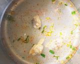 5分|貝と豆腐のスープ★スントゥブチゲ白作り方3写真