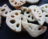 冷凍れんこんで簡単♡甘め厚切りきんぴら作り方1写真