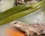鶏ガラで醤油ラーメンスープ♪作り方2写真