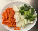 子どもも食べられる辛くないクッパ作り方1写真