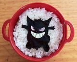 ポケモン ゲンガー キャラ弁作り方5写真