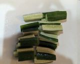 鶏むね肉の胡麻味噌酢和え作り方1写真