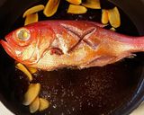 兄貴の金目鯛の煮付け！作り方4写真