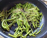 節約常備菜♡さつまいもの茎の醤油麹炒め作り方7写真