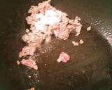 少量挽肉★台湾ミンチ野菜炒め★オクラ作り方1写真