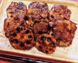 レンコンの豚肉巻き♡お味噌焼き作り方11写真