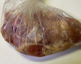 鶏もも肉とニンニクの芽の炒め物作り方1写真