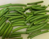 鶏もも肉とニンニクの芽の炒め物作り方3写真