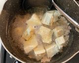 ひき肉と豆腐のあんかけスープ作り方3写真