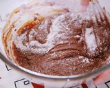 ラムレーズンのチョコレートケーキ※動画作り方12写真