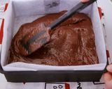 ラムレーズンのチョコレートケーキ※動画作り方14写真