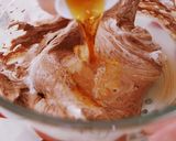 ラムレーズンのチョコレートケーキ※動画作り方25写真