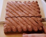 ラムレーズンのチョコレートケーキ※動画作り方27写真