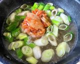 椎茸の肉詰め入りキムチスープ作り方9写真