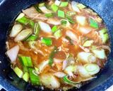 椎茸の肉詰め入りキムチスープ作り方10写真